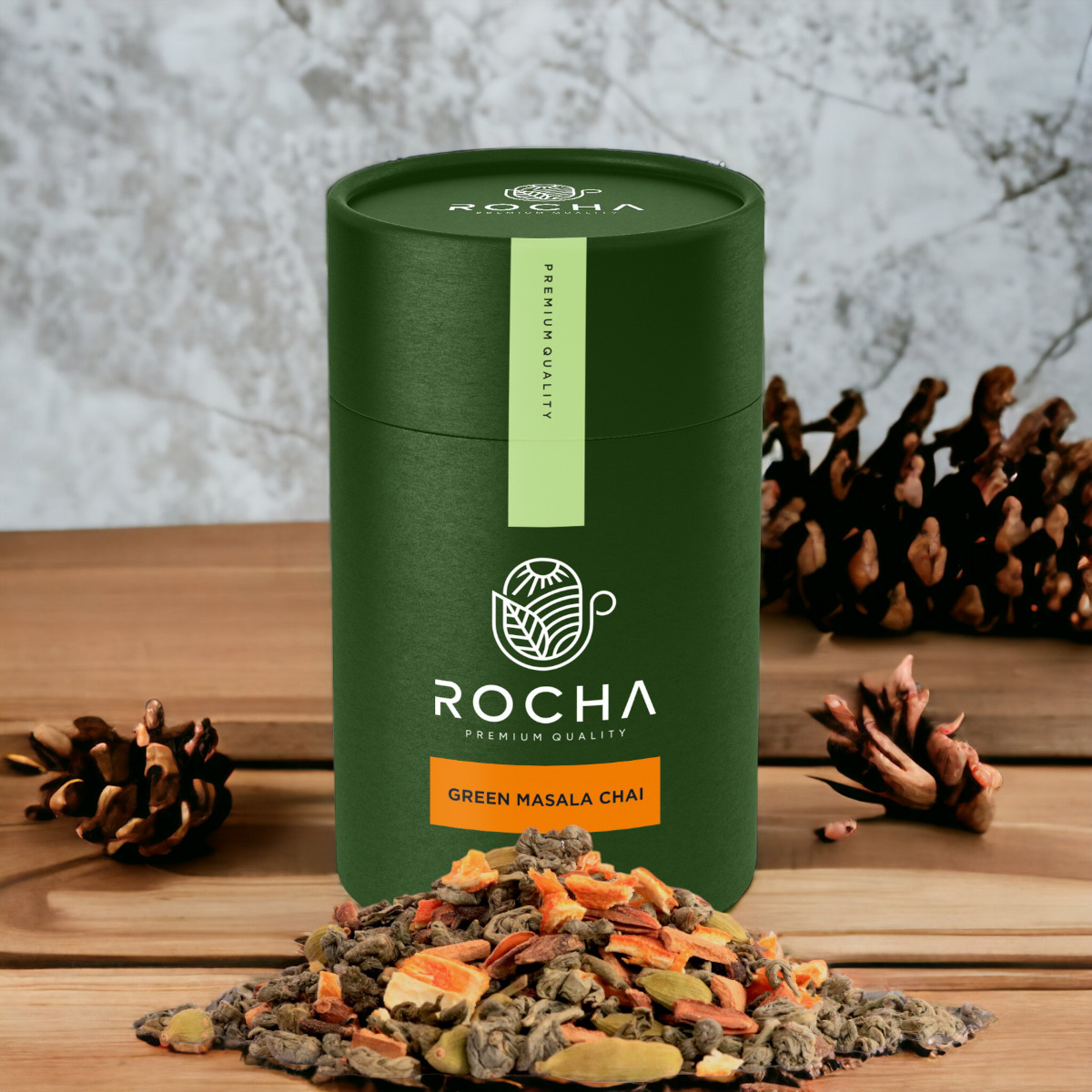 GREEN MASALA CHAI  – BAHARATLI YEŞİL ÇAY 75gr